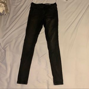 Charcoal black skinnies/jeggings